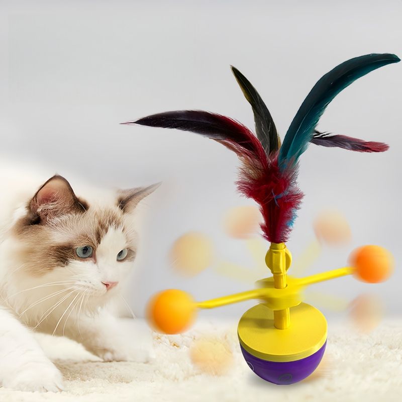 FurryFusion Jouet pour chat Tumbler