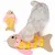 FurryFusion Tapis renifleur en forme de poisson pour chat