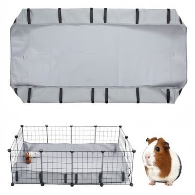 FurryFusion Tapis imperméable pour cage de petit animal 61x121cm