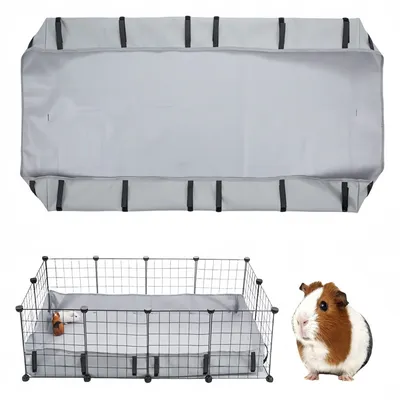 FurryFusion Tapis imperméable pour cage de petit animal 61x121cm FurryFusion Tapis imperméable pour cage de petit animal 61x121cm