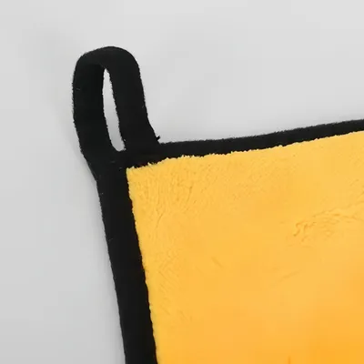 FurryFusion Serviette en velours corail pour animaux de compagnie