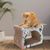 Grattoir en Carton pour Chats avec Zone de Repos