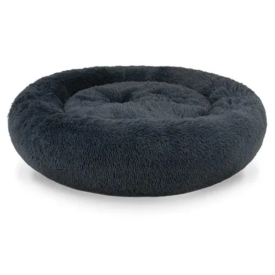 Best For Pets Fluffy Paws Pet Bed Plush Donut Dog Bed