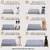 BINGOPAW Panier pour Chien Coussin Chien Tapis Matelas Gris BINGOPAW Panier pour Chien Coussin Chien Tapis Matelas Gris