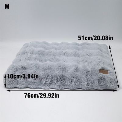 BINGOPAW Panier pour Chien Coussin Chien Tapis Matelas Gris