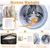 BINGOPAW Panier pour Chien Coussin Chien Tapis Matelas Gris BINGOPAW Panier pour Chien Coussin Chien Tapis Matelas Gris