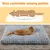 BINGOPAW Panier pour Chien Coussin Chien Tapis Matelas Gris BINGOPAW Panier pour Chien Coussin Chien Tapis Matelas Gris