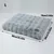 BINGOPAW Panier pour Chien Coussin Chien Tapis Matelas Gris BINGOPAW Panier pour Chien Coussin Chien Tapis Matelas Gris