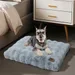 BINGOPAW Panier pour Chien Coussin Chien Tapis Matelas Gris