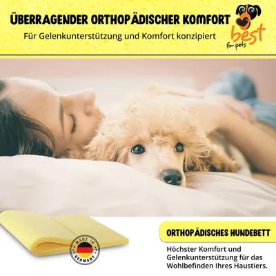 Best For Pets Pet Bed Ortho-Medic Visco