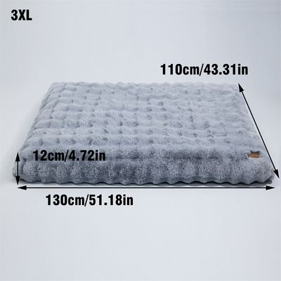 BINGOPAW Panier pour Chien Coussin Chien Tapis Matelas Gris