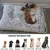 BINGOPAW Panier pour Chien Coussin Chien Tapis Matelas Gris BINGOPAW Panier pour Chien Coussin Chien Tapis Matelas Gris
