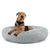 Best For Pets Fluffy Paws Pet Bed Plush Donut Dog Bed