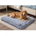 BINGOPAW Panier pour Chien Coussin Chien Tapis Matelas Gris