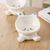 KPYTE Gamelle surélevée pour chat inclinable