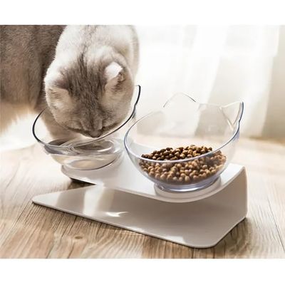 KPYTE Gamelle double surélevée pour chat