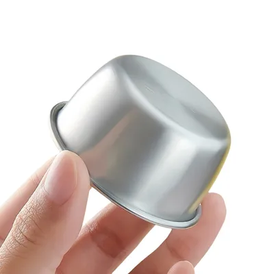 FurryFusion Mangeoire à oiseaux à double bol en acier inoxydable