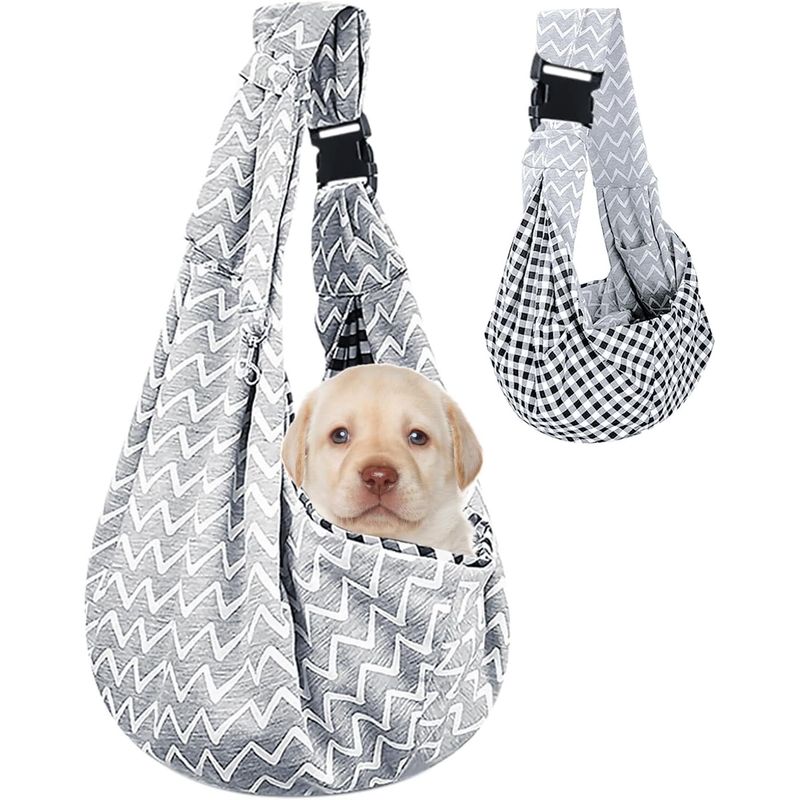 UAMLY Sac à dos pour chien à une seule épaule