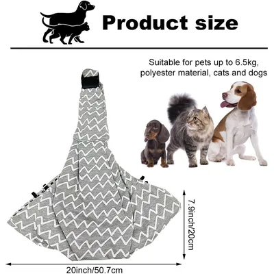 UAMLY Sac à dos pour chien à une seule épaule UAMLY Sac à dos pour chien à une seule épaule