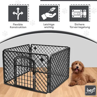 Best For Pets PetSecure Playpen Foldable Enclosure for Dogs