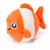 FurryFusion Lot de 3 jouets pour chat en forme de poisson à la menthe
