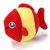 FurryFusion Lot de 3 jouets pour chat en forme de poisson à la menthe