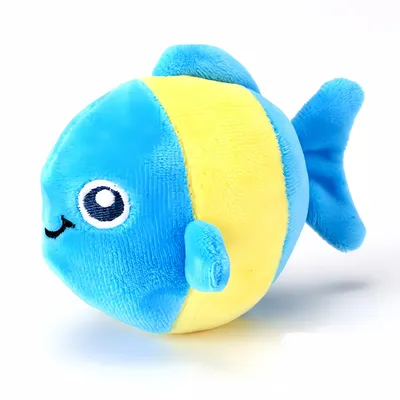 FurryFusion Lot de 3 jouets pour chat en forme de poisson à la menthe