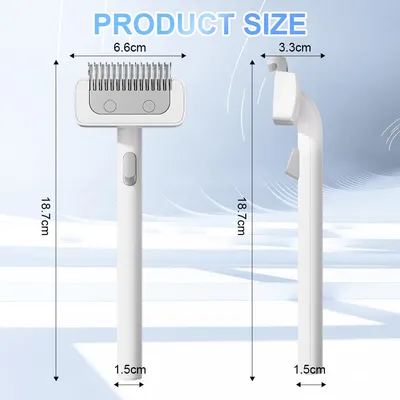 Brosse de massage pour le soin du pelage du chat