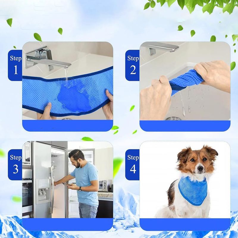 Reitlaze Bandana rafraîchissant pour chien
