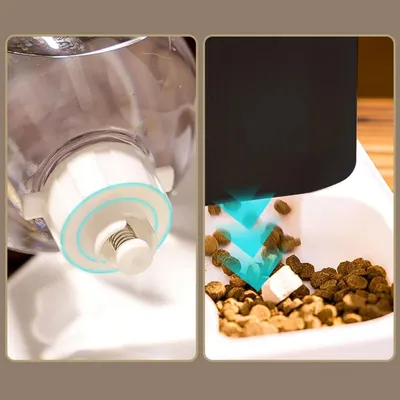 Reitlaze Distributeur de nourriture pour chat