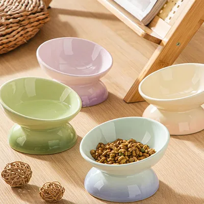 Gamelle pour chat en céramique