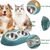 Gamelle surélevée amovible pour chat