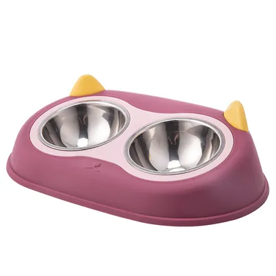 Gamelle surélevée amovible pour chat