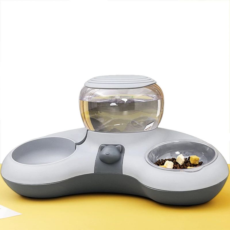 Mangeoire pour chat avec distributeur d'eau