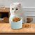 KPYTE Gamelle pour chat en forme de cœur