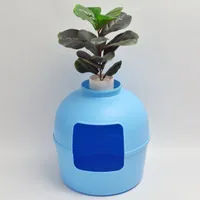 RHR Quality Bac à litière Flower XXL