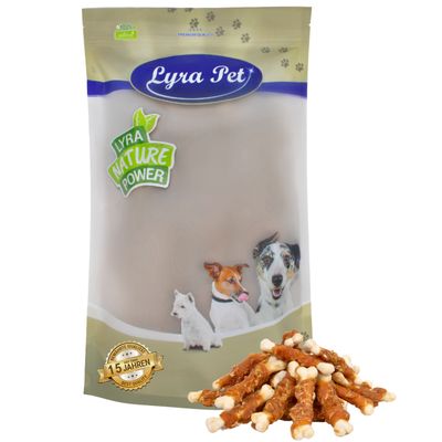 Lyra Pet® Os calcique avec lamelles de poitrine de poulet