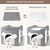 IntiMeg Maison niche pliable pour chat