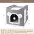 IntiMeg Maison niche pliable pour chat IntiMeg Maison niche pliable pour chat