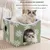 IntiMeg Lit niche pour chat d'intérieur