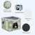 IntiMeg Lit niche pour chat d'intérieur