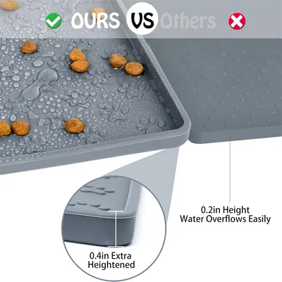 IntiMeg Tapis de repas pour chiens et chats