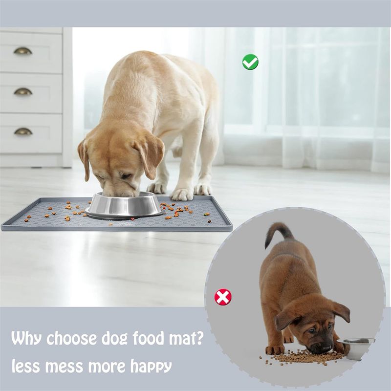 IntiMeg Tapis de repas pour chiens et chats