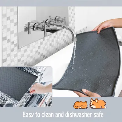 IntiMeg Tapis de repas pour chiens et chats