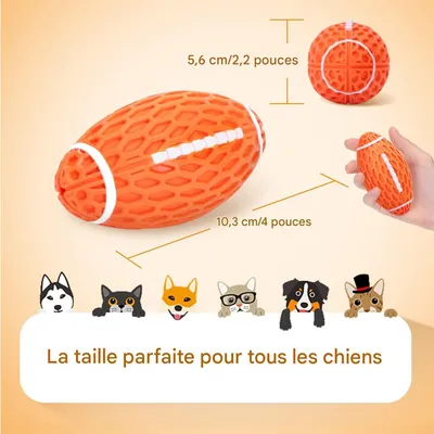 IntiMeg Balle à couiner pour chiens