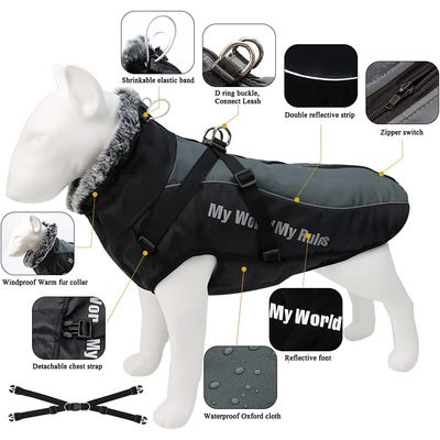 IntiMeg Abrigo impermeable para perros