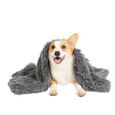 IntiMeg Couverture moelleuse en peluche pour chien