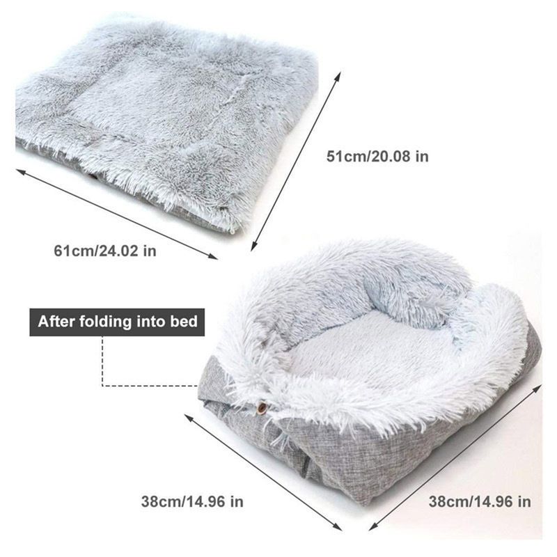 IntiMeg Lit 2 en 1 pour chat et chien