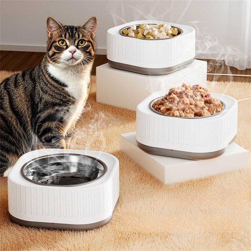 IntiMeg Distributeur d'eau chauffante pour chien et chat