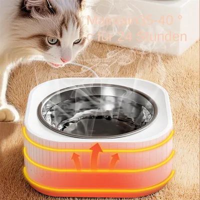 IntiMeg Distributeur d'eau chauffante pour chien et chat